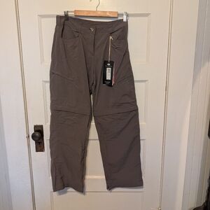 NWT ExOfficio Bugs Away Insect Shield Ziwa Pants Hiking Outdoor Convertible 10P